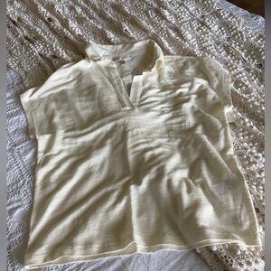 Banana Republic top 100% Linen
